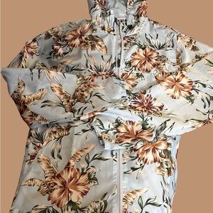 Lightweight ladies oversized jacket or swimming suit coverup